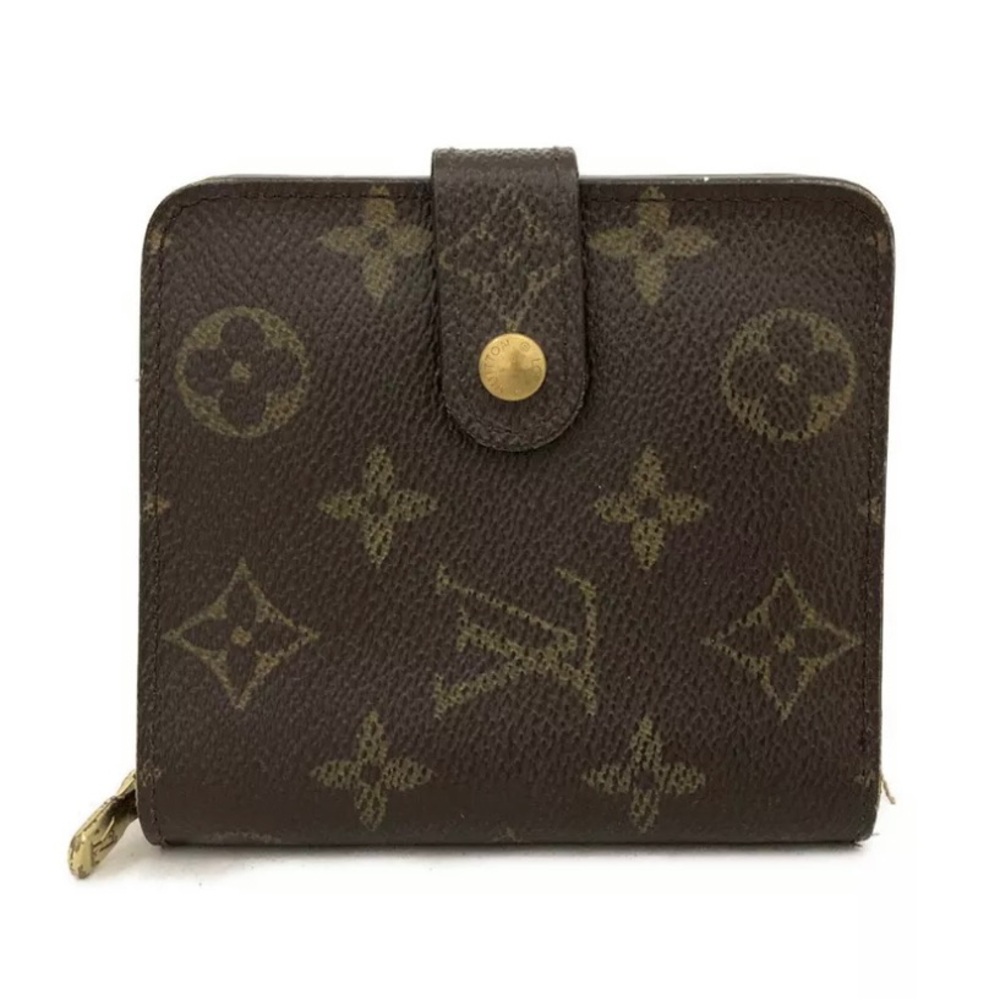 🧡LAST REDUCTION Authentic Vintage Louis Vuitton compact lip fold bifold.EX Cond